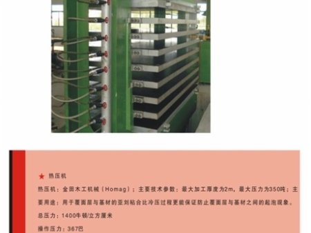 木質家具生產設備